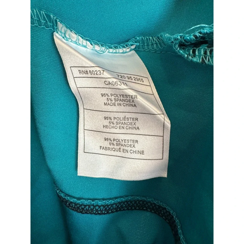 NEW Puma 1/2 Zip Hoodie Striped Shirt‎ Teal & Black Girls Size Large